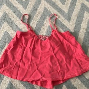 Pink Free People top